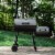 Char-Griller Pro Offset Grill and Smoker Perspective: back