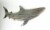 Verdigris Wood Shark Wall Sculpture Metal Accent Decorative Hanging Plaque Art Perspective: back