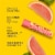 Burt's Bees Pink Grapefruit Moisturizing Lip Balm Perspective: back