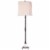 Uttermost Teala Crystal and Metal Buffet Table Lamp in Aged Black and White Perspective: back