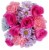 Summer Sizzle Rose Bouquet Perspective: back