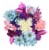 Cupid's Cuties Fresh Flowers Bouquet - Assorted Perspective: back