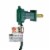 GKI/Bethlehem Lighting 100-Count Clear Perm-O-Snap Mini Christmas Light Set, 49.3ft Green Perspective: back