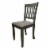 NE Kids Lake House Vanity with Mirror and Chair in Stone Perspective: back