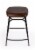 Butler Arlington 26  Square Leather Counter Stool Perspective: back