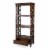Butler Specialty Company, Lorena 30 W 3- Tier Etagere with Storage Drawer, Brown Perspective: back