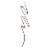 NYX Professional Makeup Fill + Fluff Eyebrow Pencil 4 Chocolate Perspective: back