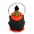 Halloween Sassy Cat Mini Bucket Paper Mache Black Cat Clown Hat Tj0472 Perspective: back