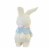 Easter Sweet Bunny Paper Mache Paper Basket Eggs Tj8645 Perspective: back