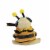 Halloween Bee-Ware-Pup Polyresin Dog Trick Or Treat Pumpkin Ma9179 Perspective: back