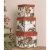 Christmas Holly Boxes Set/3 Paper Vintage Nesting Tl0233 Perspective: back