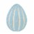 Easter Glittered Standing Easter Eggs Wood Pastel Easel Back Rl1712 Perspective: back