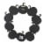 Halloween Jack-O-Lantern Glitter Wreath Mdf Wall Window Mantle Decor Lc1526 Perspective: back