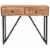 Anaheim Solid Wood Console Table in Brown Perspective: back