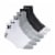 Hurley Mens Quarter Crew Socks Perspective: back