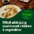 CJ Bibigo Pork & Vegetable Mandu Dumplings Perspective: back