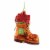 Holiday Ornament Old Lady In The Shoe Nursery Rhyme Too Many Children 7981094 Perspective: back