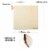 TunePhonik Dual Sided Wooden Record Dividers | Alphabetical Holders | 7”-12” LP Perspective: back