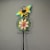 55 Inch High Bumble Bee Flower Kinetic Wind Spinner Garden Stake Yard Decor Pinwheel Perspective: back