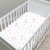 Baby Crib Sheets 3-Pack | Soft & Stretchy Jersey Cotton Fitted Crib Sheet | Unicorn Rainbow Perspective: back