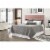 Glory Furniture Super Nova Fabric Upholstered Full Headboard in Brown Perspective: back