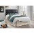 Glory Furniture Super Nova Faux Leather Upholstered Full Headboard in Black Perspective: back