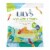 LILY'S Assorted Fruit Flavored No Sugar Added Sour Gummy Worms Bag Perspective: back