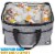 VP Home Heather Gray 48 Can Large Collapsible Insulated Cooler Bag Perspective: back