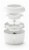 Pet Life Moda-Pure Ultra-Quiet Filtered Dog and Cat Fountain Waterer Perspective: back