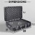 Zeikos Deluxe Medium Hard Shell Protective Storage Case w/ Shoulder Strap, White Perspective: back