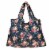 Wrapables Large Nylon Reusable Shopping Bag, Corsage Perspective: back