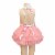 Wrapables Mother and Daughter Ruffles and Roses Apron for Baking, Cooking & Crafts Perspective: back