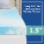 Sealy 1.5-Inch SealyChill™ Gel Memory Foam Mattress Topper Queen Perspective: back