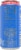 ASHOC Accelerator Blue Raspberry Energy Drink Can Perspective: back