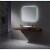 Lugano 36" Wide x 32" Tall LED Mirror w/ Defogger Perspective: back