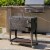 Home Aesthetics Outdoor Patio Rolling Cooler Cart 80 Qt Wicker Ice Chest Beverage Brown Ra Perspective: back