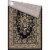 L-Baiet AK289C81 8 x 10 ft. Madeleine Oriental Rug, Black Perspective: back
