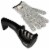 Kitchen Knife Sharpening Tool with Cut-Resistant Glove Included Perspective: back