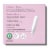 Rael Regular Absorbent Organic Cotton Tampons Perspective: back