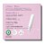 Rael Super Absorbent Organic Cotton Tampons Perspective: back