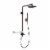 PULSE ShowerSpas Atlantis Oil-Rubbed Bronze Shower System Perspective: back