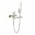PULSE ShowerSpas Brushed-Nickel Wall Mounted Tub Filler Perspective: back