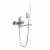 PULSE ShowerSpas Chrome Wall Mounted Tub Filler Perspective: back