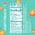 Alani NU Juicy Peach Energy Drink Can Perspective: back