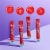 Alani Nu Zero Sugar Cherry Slush Energy Drink Mix Packets Perspective: back