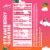 Alani Nu Strawberry Sunrise Energy Drink Can Perspective: back