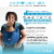 Baby K'tan Pre-Wrapped Ready To Wear Baby Carrier: Active Oasis Turquoise & Blue Small Perspective: back