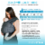 Baby K'tan Pre-Wrapped Ready To Wear Baby Carrier: Active Heather Black Yoga XL Perspective: back