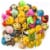 Kicko 25 Pack Assorted Rubber Ducks - 2 Inches for Kids Perspective: back