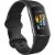 Fitbit Charge 5 in Black and Graphite Perspective: back